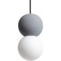 Lampa wisząca 1x15 W szary/popielaty ABRLWSMDIZZ4 Abruzzo Duo zdj.1