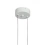 Lampa wisząca 1x10 W biała ABRLWTITB Abruzzo Totti zdj.3