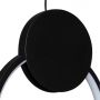 Lampa wisząca 1x10 W czarna ABRLWTITC Abruzzo Totti zdj.3