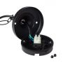 Lampa wisząca 1x40 W czarna ABRLWZIP44CAST Abruzzo Castelo zdj.4