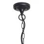 Lampa wisząca 1x40 W czarna ABRLWZIP44CAST Abruzzo Castelo zdj.5