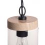 Lampa wisząca 1x28 W drewno ABRLWZIP44D Abruzzo Finto zdj.2