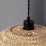 Lampa wisząca 1x40 W drewno ABRNLW28BHE27 Abruzzo Boho zdj.3