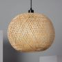 Lampa wisząca 1x40 W drewno ABRNLW28BHE27 Abruzzo Boho zdj.1