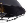 Lampa wisząca 1x20 W czarna ABRRRPSZE27 Abruzzo Patrone zdj.3
