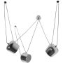 Lampa wisząca 3x20 W chrom ABRSHILE27CH Abruzzo Rittoro zdj.1