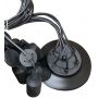 Lampa wisząca 6x30 W czarna ABRSPIDER6XE27 Abruzzo Spider zdj.4