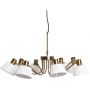 Lampa wisząca x10 W złota ABRZ8XE14DALI Abruzzo Dali zdj.1