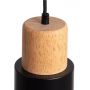 Lampa wisząca 1x20 W czarna ABRZE27VITAC Abruzzo Vita zdj.3