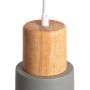 Lampa wisząca 1x20 W szary/popielaty ABRZE27VITAS Abruzzo Vita zdj.3