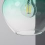 Lampa wisząca 1x40 W czarna-zielona-przezroczysta ABRBSE27 Abruzzo BlueSky zdj.3