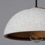 Lampa wisząca 1x40 W czarna-szary/popielaty-miedź ABRCIRIE27 Abruzzo Ciri zdj.2
