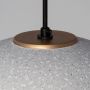 Lampa wisząca 1x40 W czarna-szary/popielaty-miedź ABRCIRIE27 Abruzzo Ciri zdj.3
