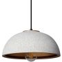 Lampa wisząca 1x40 W czarna-szary/popielaty-miedź ABRCIRIE27 Abruzzo Ciri zdj.1