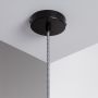 Lampa wisząca 1x40 W czarna-mleczna ABRCKG Abruzzo Goliat zdj.3