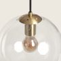 Lampa wisząca 1x10 W przezroczysta-złota ABRKASPE27 Abruzzo Kaspi zdj.2
