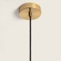 Lampa wisząca 1x10 W przezroczysta-złota ABRKASPE27 Abruzzo Kaspi zdj.3
