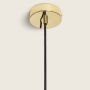 Lampa wisząca 1x20 W złota-bursztynowa ABRKOLO1A Abruzzo Koloreno zdj.2