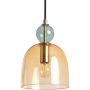 Lampa wisząca 1x20 W złota-bursztynowa ABRKOLO1A Abruzzo Koloreno zdj.1