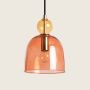 Lampa wisząca 1x20 W złota-czerwona ABRKOLO1C Abruzzo Koloreno zdj.4