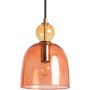 Lampa wisząca 1x20 W złota-czerwona ABRKOLO1C Abruzzo Koloreno zdj.1