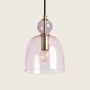 Lampa wisząca 1x20 W złota-fioletowa ABRKOLO1F Abruzzo Koloreno zdj.4
