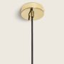 Lampa wisząca 1x20 W złota-bursztynowa ABRKOLO2A Abruzzo Koloreno zdj.2