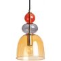 Lampa wisząca 1x20 W złota-bursztynowa ABRKOLO2A Abruzzo Koloreno zdj.1
