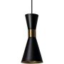 Lampa wisząca 1x40 W czarna ABRKWSZ2E27 Abruzzo Librio zdj.1