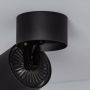 Lampa podsufitowa 1x15 W czarna ABRLPR15WCNW Abruzzo Estetica LED zdj.4