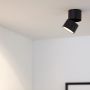 Lampa podsufitowa 1x7 W czarna ABRLPR7WCWW Abruzzo Estetica LED zdj.5