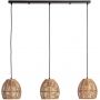 Lampa wisząca 3x40 W brązowa ABRLW9BHE27 Abruzzo Boho zdj.1