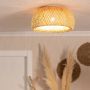 Lampa podsufitowa 1x40 W brązowa ABRPLBHE27 Abruzzo Boho zdj.4