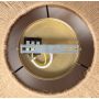 Lampa podsufitowa 1x20 W złota-brązowa ABRPLEDI Abruzzo Boho zdj.3
