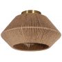 Lampa podsufitowa 1x20 W złota-brązowa ABRPLEDI Abruzzo Boho zdj.1