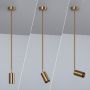 Lampa wisząca 1x20 W złota ABRSLFINGU10 Abruzzo Fin zdj.4
