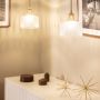 Lampa wisząca 1x20 W przezroczysta-złota ABRSLWW Abruzzo Wanda zdj.4