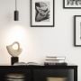 Lampa wisząca 1x50 W czarna ABRZSCGU10 Abruzzo Echo zdj.4