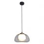 Lampa wisząca 1x7 W przydymiona PND546371BKSG Italux Ainale zdj.2
