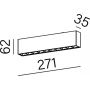 Lampa podsufitowa 40525L927FW0013 Aqform Rafter zdj.2