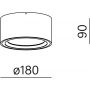 Lampa podsufitowa 47026M930D90013 Aqform Ring zdj.2