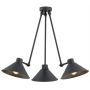 Lampa podsufitowa 3x15 W czarna 1452 Argon Altea zdj.1