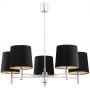 Lampa podsufitowa 5x15 W czarna 2104 Argon Bolzano Plus zdj.3