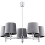 Lampa podsufitowa 5x15 W chrom 2108 Argon Bolzano Plus zdj.1