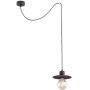 Lampa wisząca 1x15 W czarna 3835 Argon Corso zdj.1