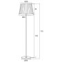 Lampa stojąca 1x15 W chrom 3848 Argon Asti zdj.2