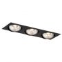 Lampa do zabudowy 3x12 W czarna 6116BZ Argon Olimp Plus zdj.1