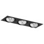 Lampa do zabudowy 3x12 W czarna 6116BZ Argon Olimp Plus zdj.3