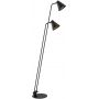 Lampa stojąca 2x15 W czarna 7077 Argon Avalone zdj.1