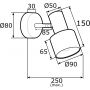 Kinkiet 4265 Argon Doria zdj.2